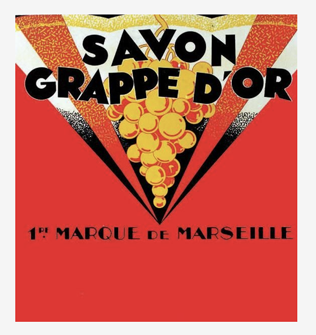 savon grappedor marque de Marseille