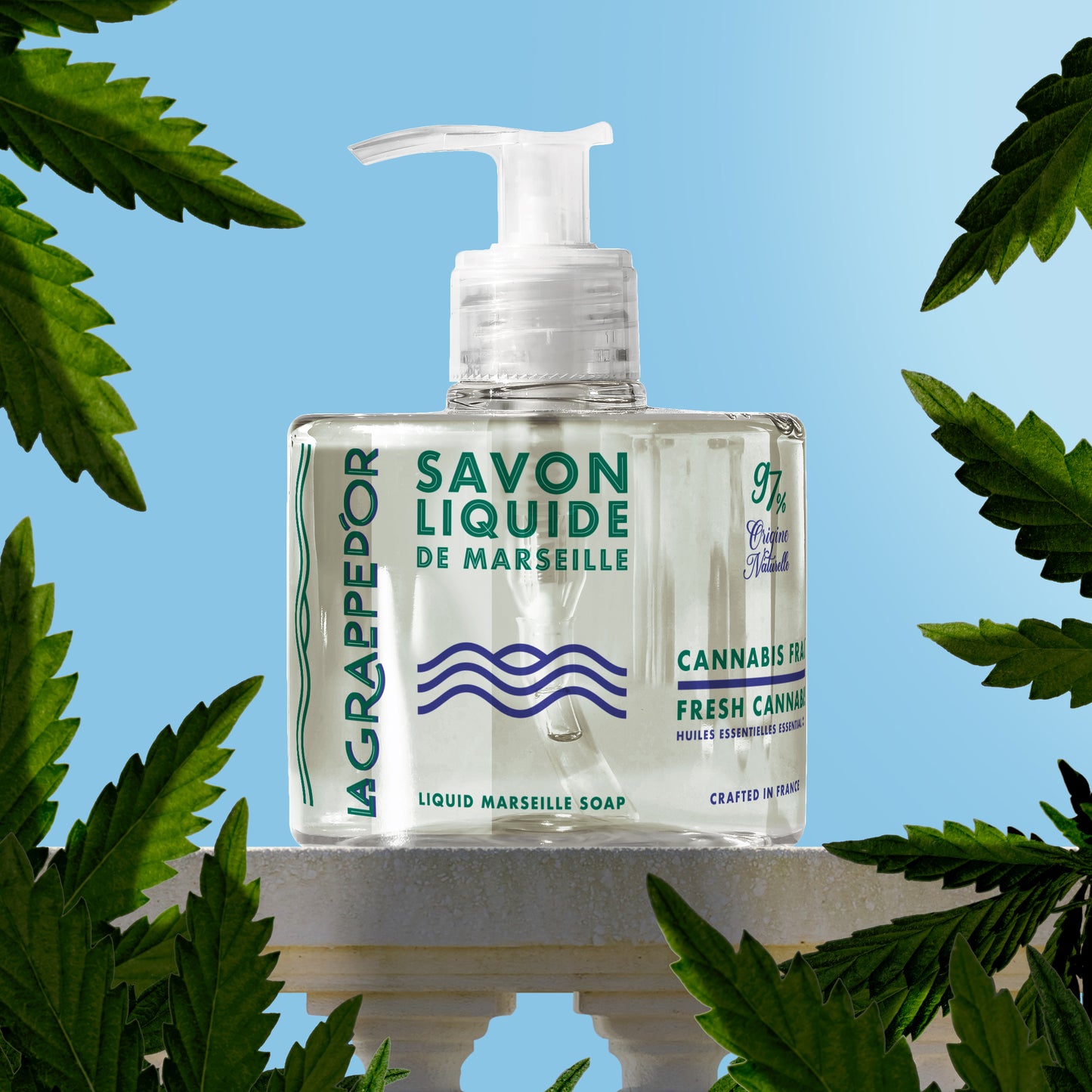 Fresh Cannabis Marseille hand soap 11.10 floz