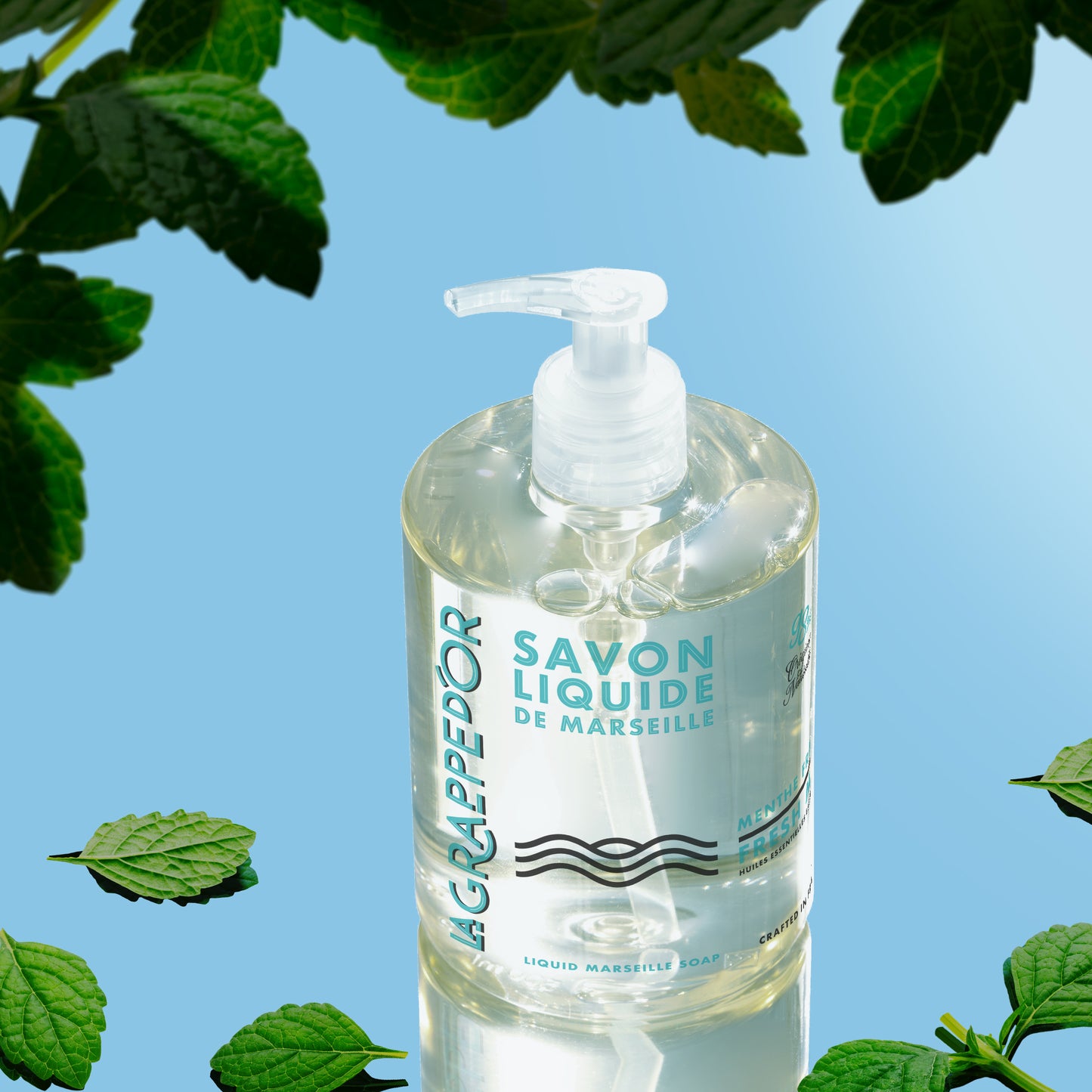 Fresh Mint Marseille hand soap 16.90 floz