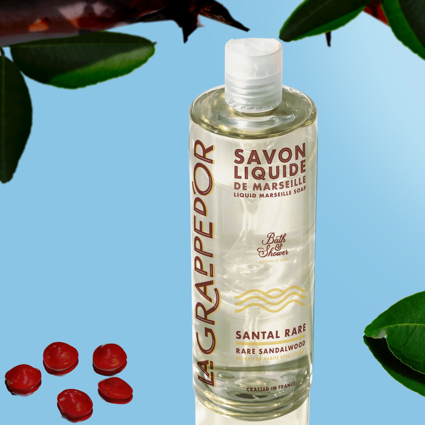 rare sandalwood marseille body wash