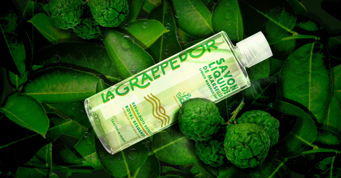 liquid Marseille soap, bergamot body wash